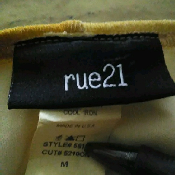 ***SOLD OUT***Rue 21 Floral Dress Yellow - Picture 4 of 6